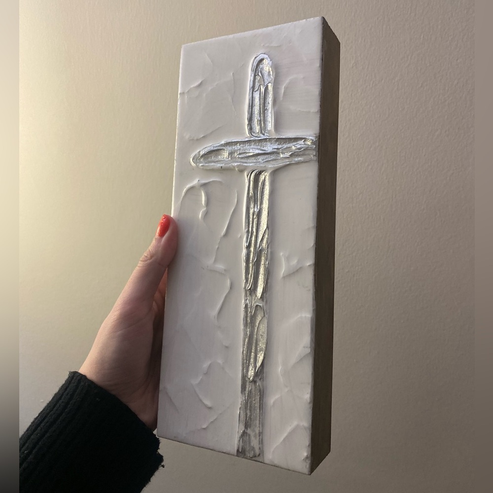 Cross Block Home Decor